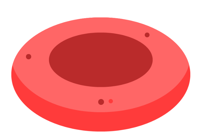 AI绘制镜检红细胞标志