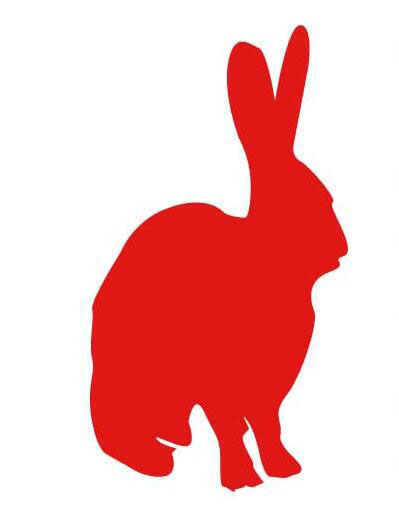 ai怎么绘制兔子剪影