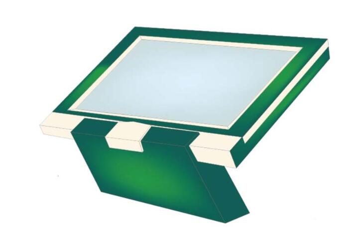 AI怎么画展示台设计模型