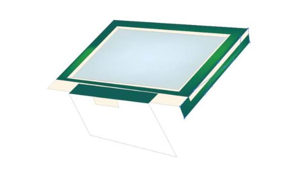 AI怎么画展示台设计模型