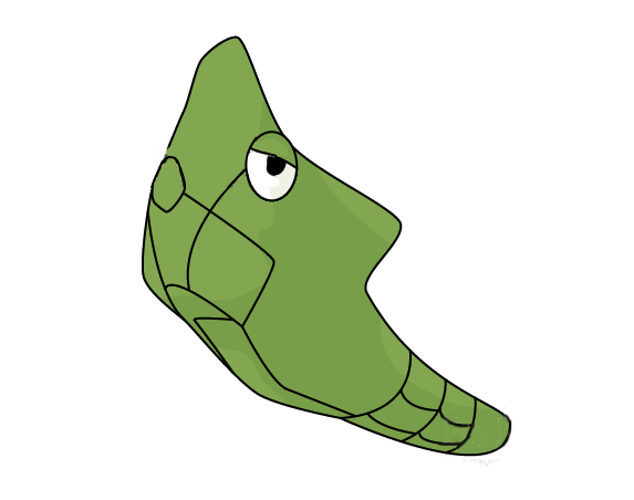 怎么用AI画精灵宝可梦中铁甲蛹？