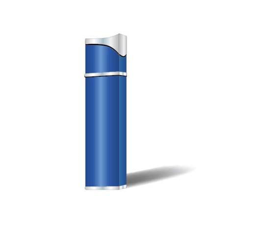 AI怎么绘制ohai打火机效果图