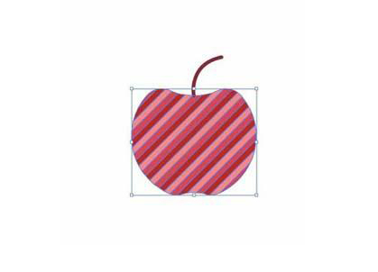 AI苹果绘制网格风