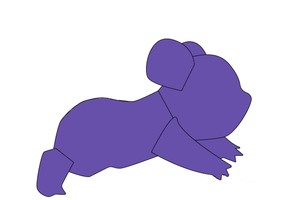 ai怎么绘制小拉达角色？