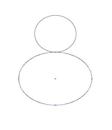 ai怎么绘制简易雪人