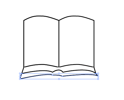 ai怎么绘制图书图案？