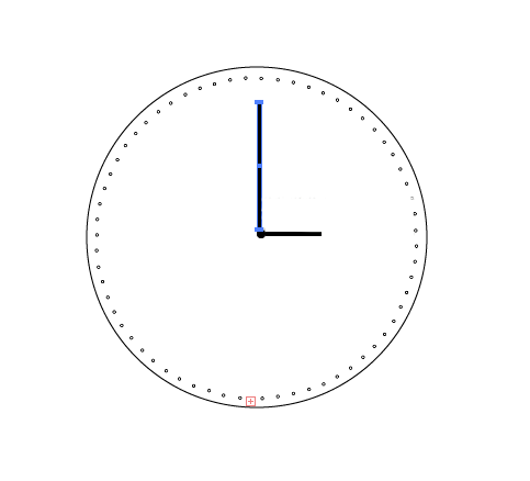 AI怎么绘制简洁数字时钟？