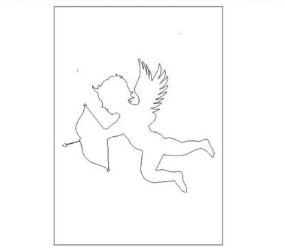 ai怎么绘制丘比特爱天使