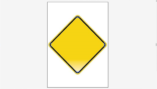 ai怎么绘制行人与修路指示牌