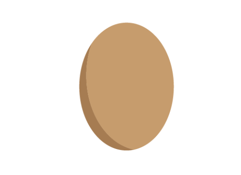 ai怎么绘制咖啡豆呢？