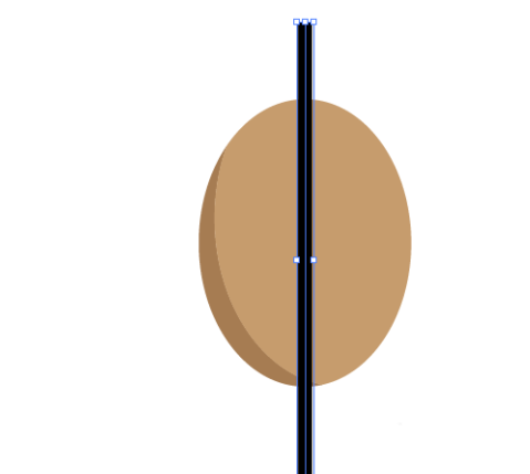 ai怎么绘制咖啡豆呢？