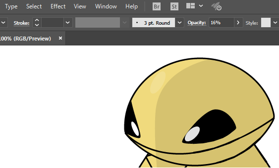 ai怎么绘制铁壳蛹呢？