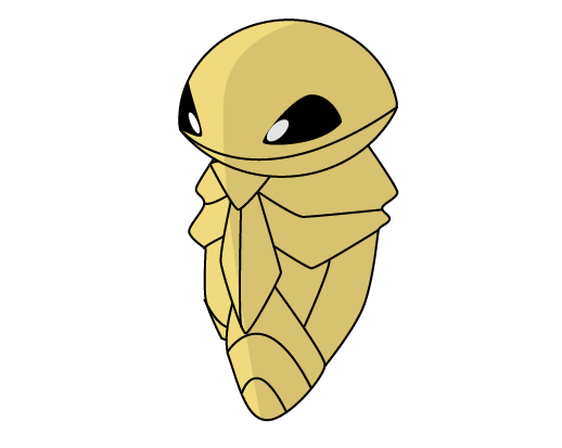 ai怎么绘制铁壳蛹呢？