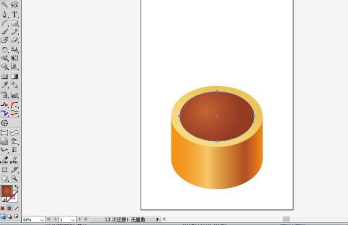ai怎么绘制盒装的戒指效果