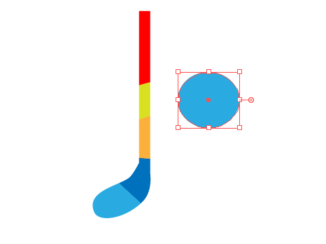 AI怎么绘制冰球棍图案