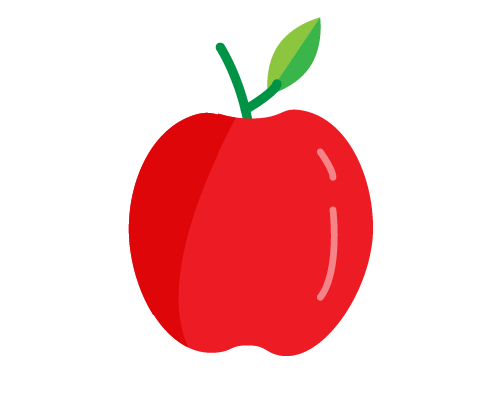 AI怎么绘制红苹果图案