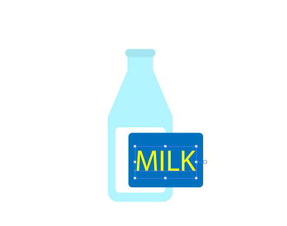 ai怎么绘制牛奶瓶图案