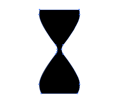 ai怎么绘制沙漏图案