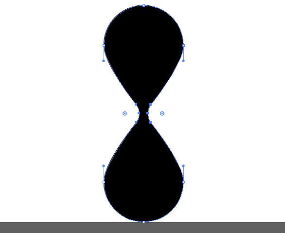 ai怎么绘制沙漏图案
