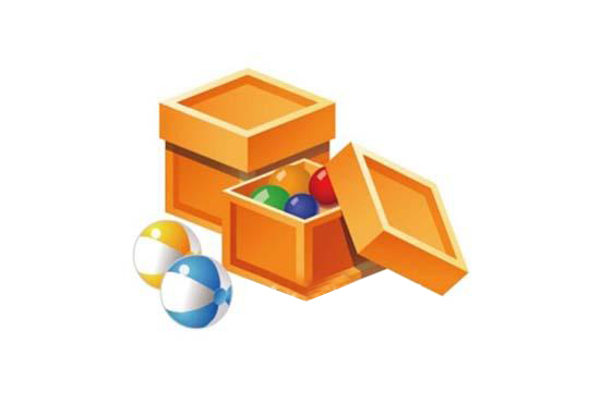 ai怎么绘制琉璃球盒装效果