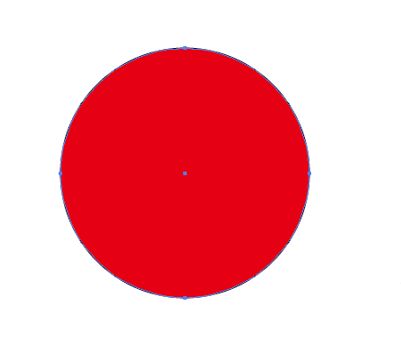 AI绘制禁止向右的图标