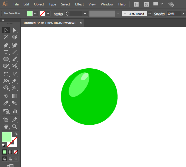 ai怎么绘制青葡萄？