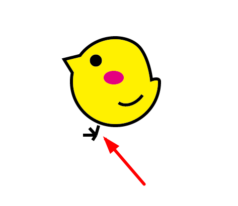 ai怎么绘制黄色小鸡？