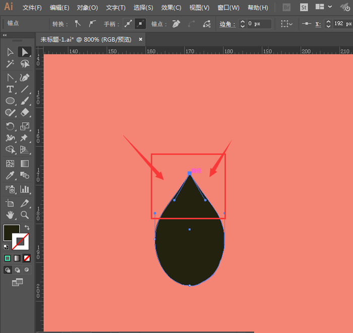 AI怎么绘制西瓜图标？
