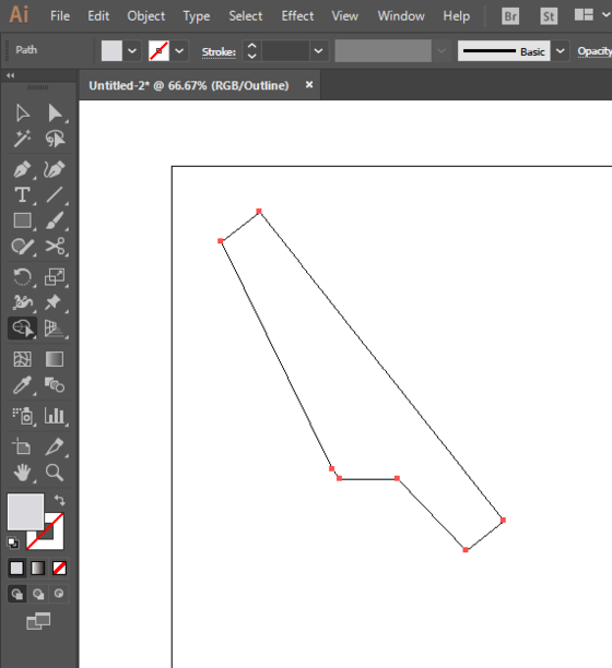 ai怎么画剪刀简笔画