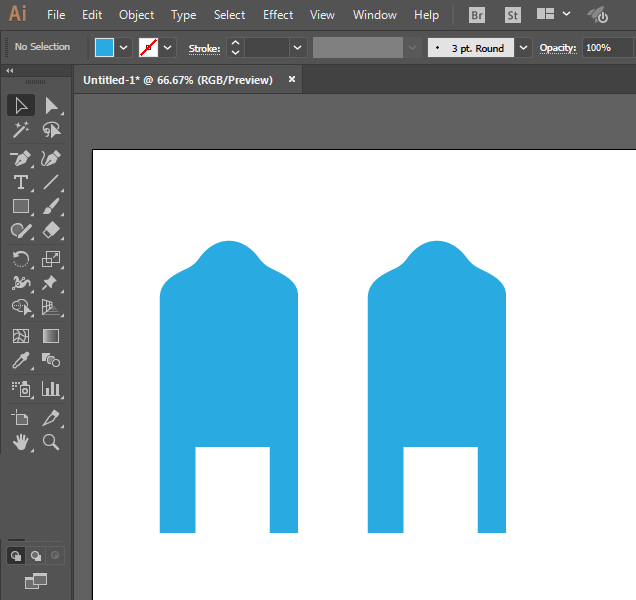 ai婴儿床简单画法
