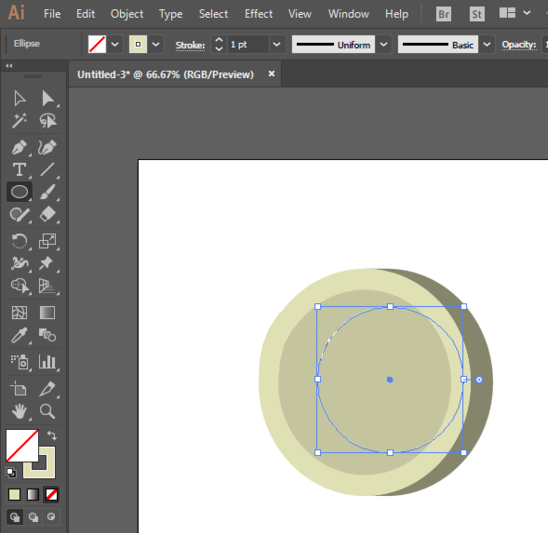 ai怎么画欧元标识？