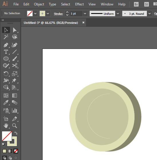 ai怎么画欧元标识？