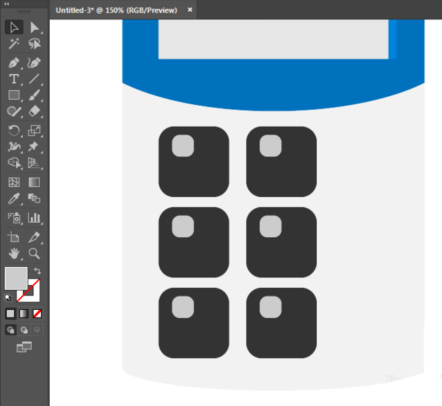用ai怎么绘制计算器图标