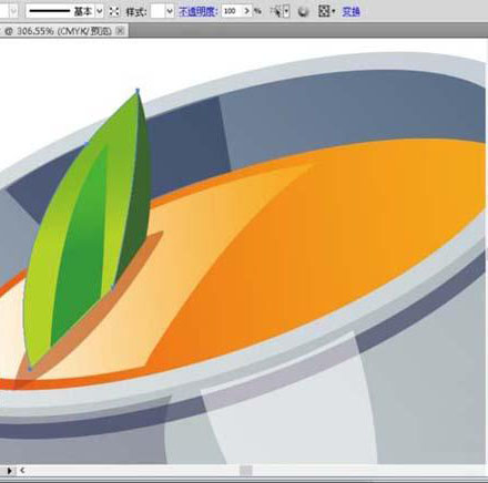 ai怎么画汤勺的方法