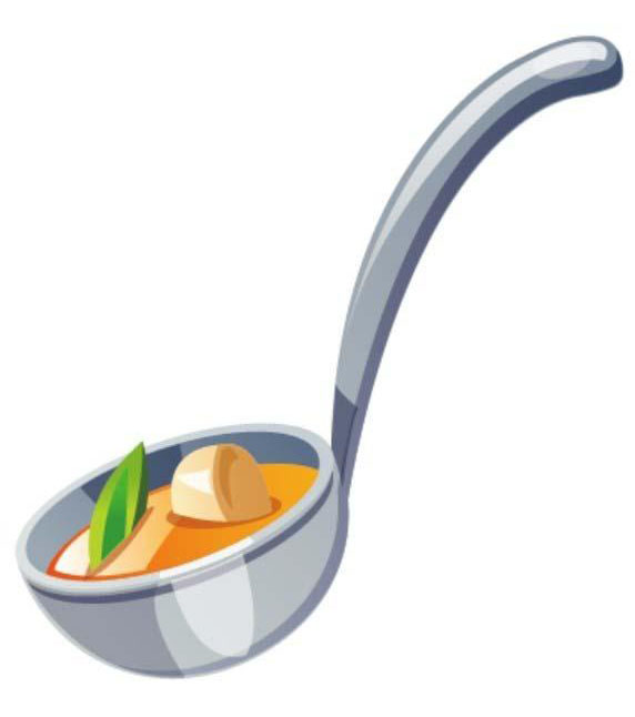 ai怎么画汤勺的方法