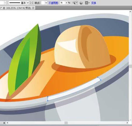 ai怎么画汤勺的方法