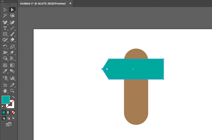 ai怎么画方向牌标识?
