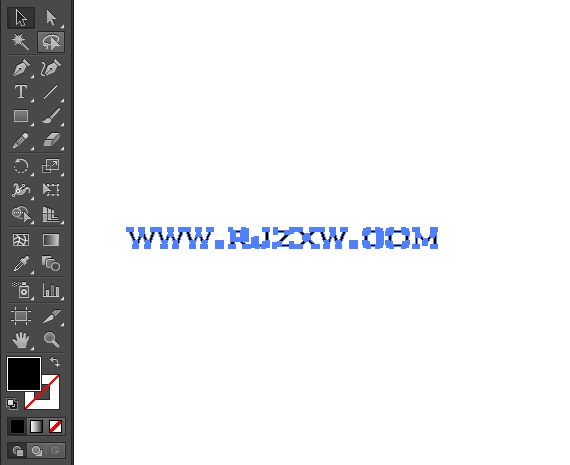 AI文字转成曲线的二种方法