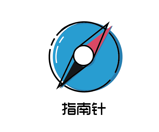 AI软件设计指南针图标的教程