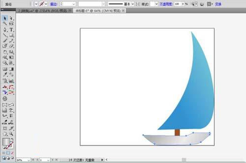 帆船乘风破浪儿童画怎么用AI设计出来