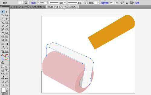 滚筒刷图案怎么用AI软件绘制出来