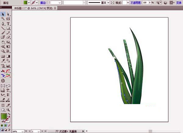 郁金香图案怎么用AI软件绘出来