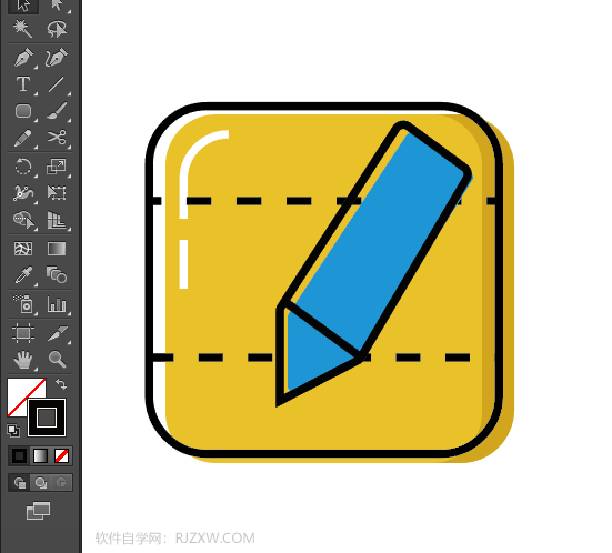 备忘录简笔画怎么用AI软件设计出来