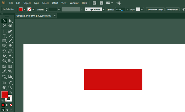 火腿肠简笔画怎么用AI软件设计出来