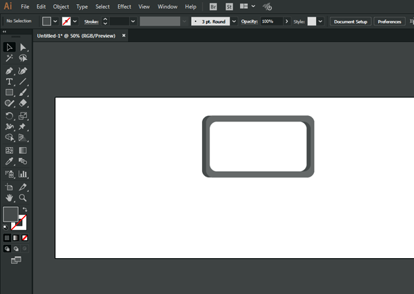 烧烤架图标怎么用AI软件设计