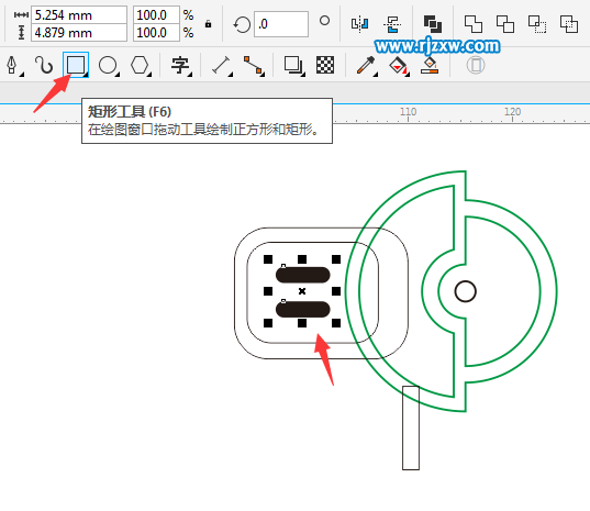 电割机简笔画怎么用CDR绘制？
