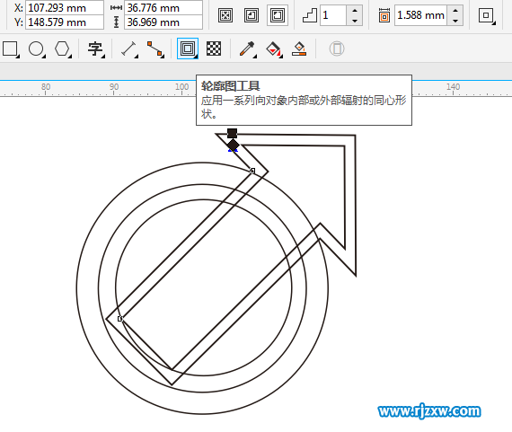 Coreldraw软件的修剪技巧介绍