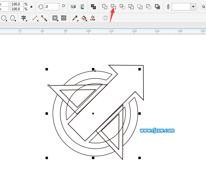 Coreldraw软件的修剪技巧介绍