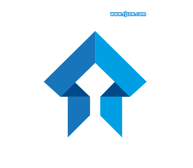 Coreldraw软件绘制彩带箭头教程