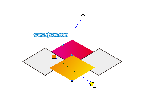 怎么用CDR绘制立体正方形